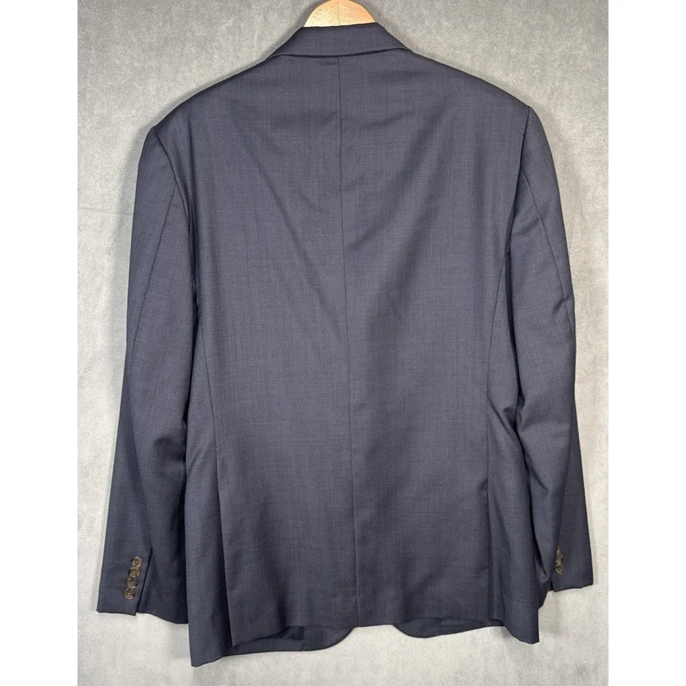 J.Crew Thompson Blazer Men's 38R Navy Wool Two Button Sport Coat Preppy